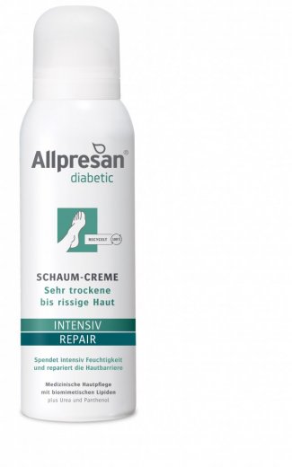 Allpresan Diabetic Intensive Repair krémová pena 8% urea 125ml