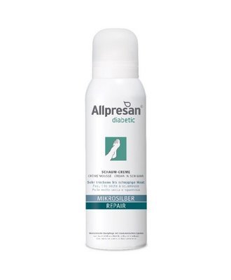 Allpresan Diabetic Microsilver + Repair krémová pena 125ml