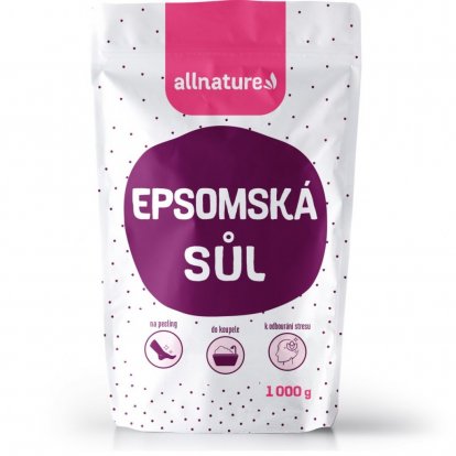 Allnature Epsomská soľ 1000g