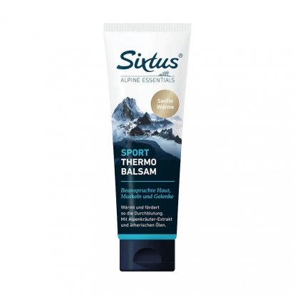 Sixtus šport thermo balm hrejivý krém - 125ml