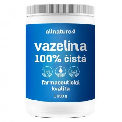 Allnature Vazelína 100% čistá farmaceutická kvalita 1000g
