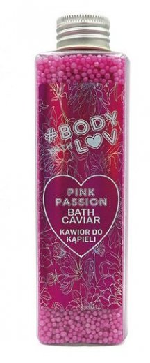 Perličky do kúpeľa Body with Luv Pink Passion 150g