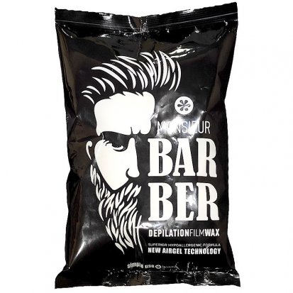 Depilačný vosk zrnka - Monsieur Barber - 800g