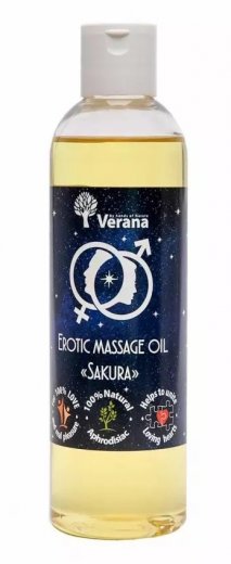 Verana Erotický masážny olej Sakura 250ml